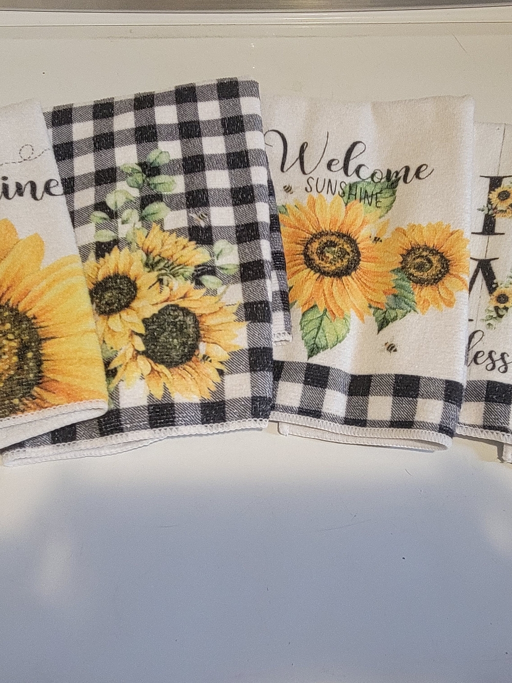 Sunflower Microfiber Towels